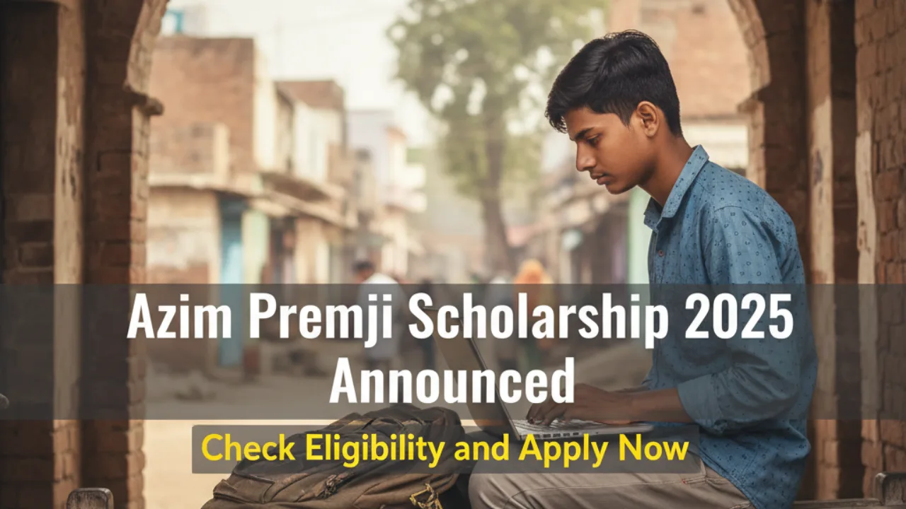 Azim Premji Scholarship 2025 Announced
